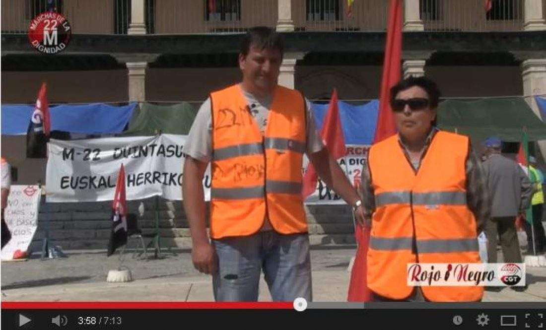 Vídeo: 22M Columna Norte Diversos Colectivos