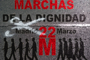 La CGT  se implica en las marchas por la dignidad