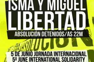 Por la libertad de Miguel e Isma