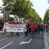 [Fotos]: Concentración en Barcelona contra el ERE de Atento