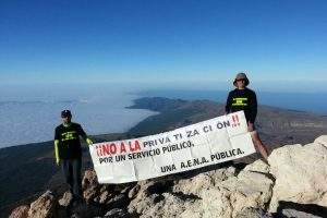 Vídeo: CGT grita a los 4 vientos: No a la Privatización de Aena, esto es un robo y un fraude