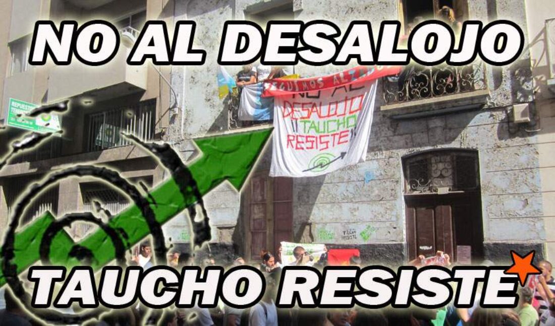 La CGT apoyará la manifestación de éste sábado contra el desalojo del CSO Taucho