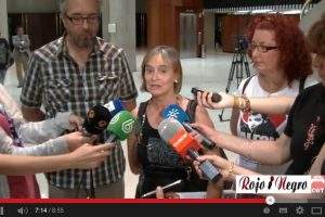 Rueda de Prensa Carmen Bajo Tribunal Constitucional