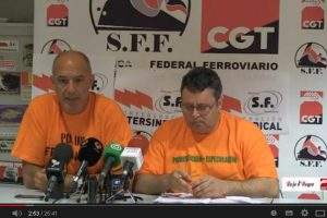 Vídeo: Rueda Prensa CGT Huelga Sector Ferroviario JL – A 2014