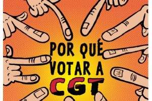 Cómic: Vota CGT (Iberdrola)