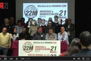 Vídeos: Rueda de prensa Marchas de la Dignidad