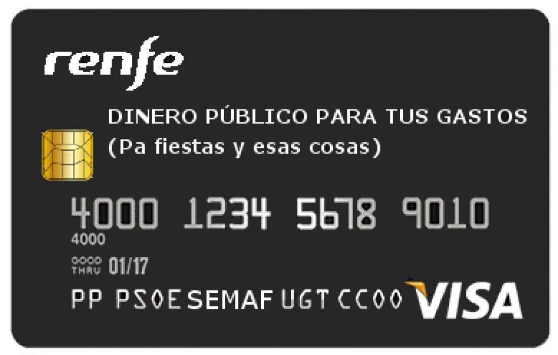 Las dietas y tarjetas del Consejo de Administración de Renfe: “simulación en diferido de salario”