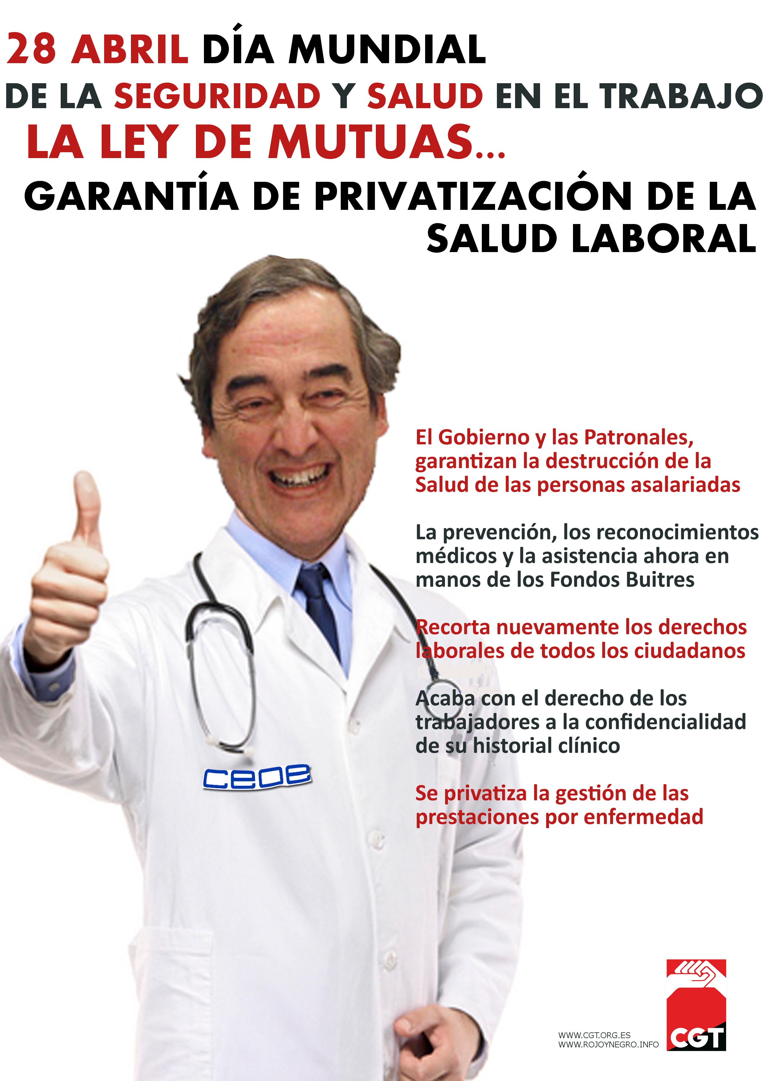 28 abril Día Mundial de la Seguridad y Salud en el Trabajo