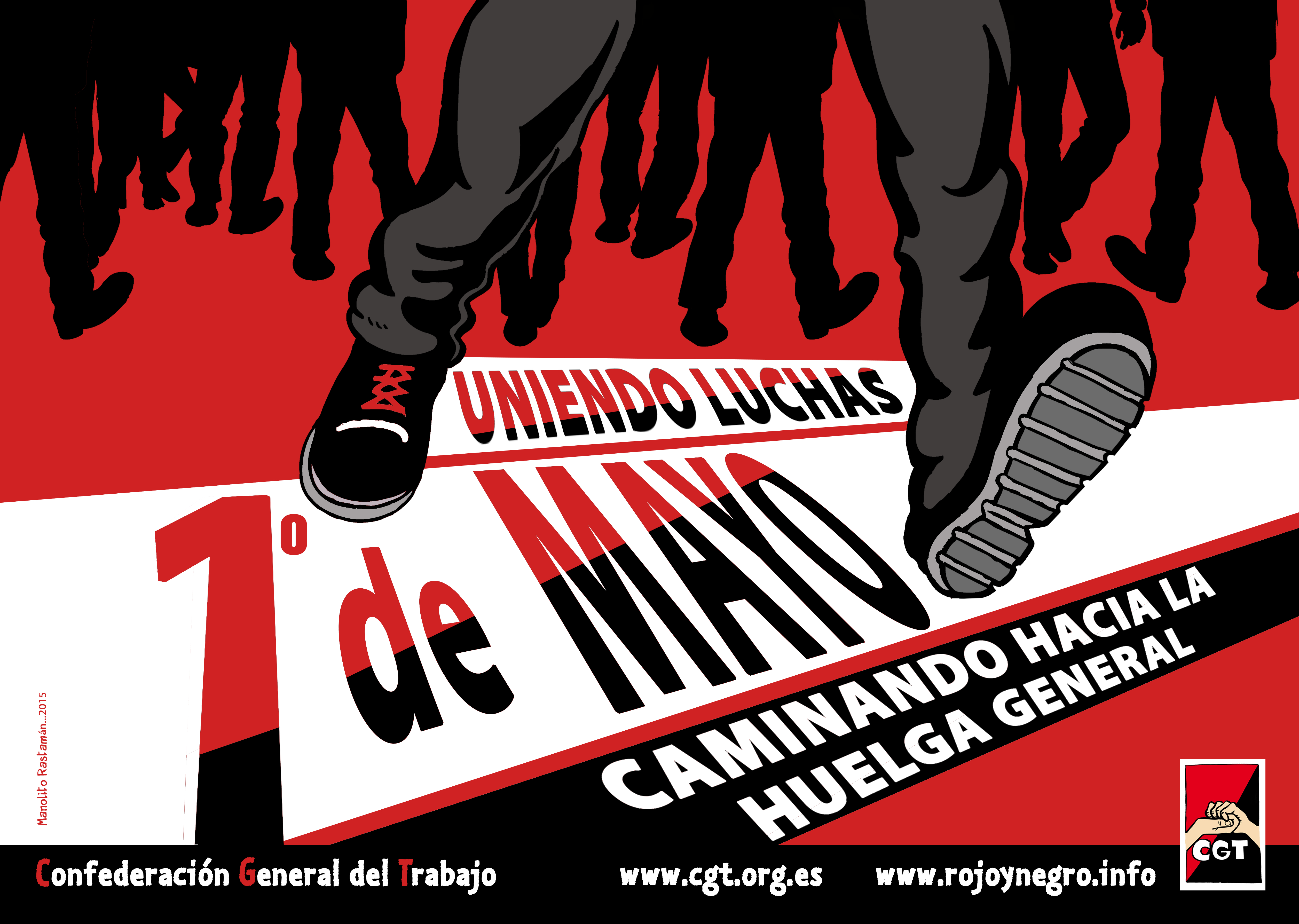 1º de Mayo: Uniendo luchas. Caminando hacia la Huelga General