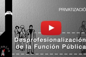 Vídeo: La desprofesionalización de la Función Pública en la Región de Murcia