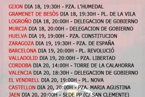 Movilizaciones por la libertad de Alfon