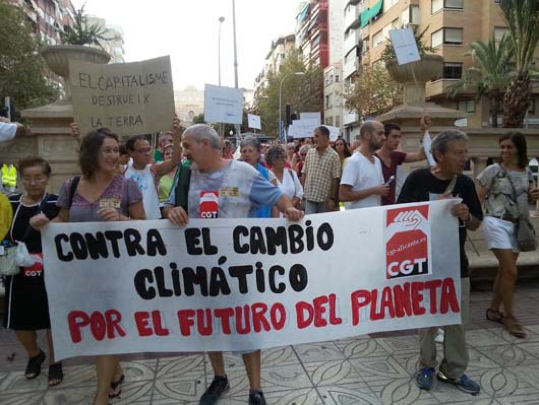 ¿Cambio climático o cambio del sistema capitalista? Este es el dilema