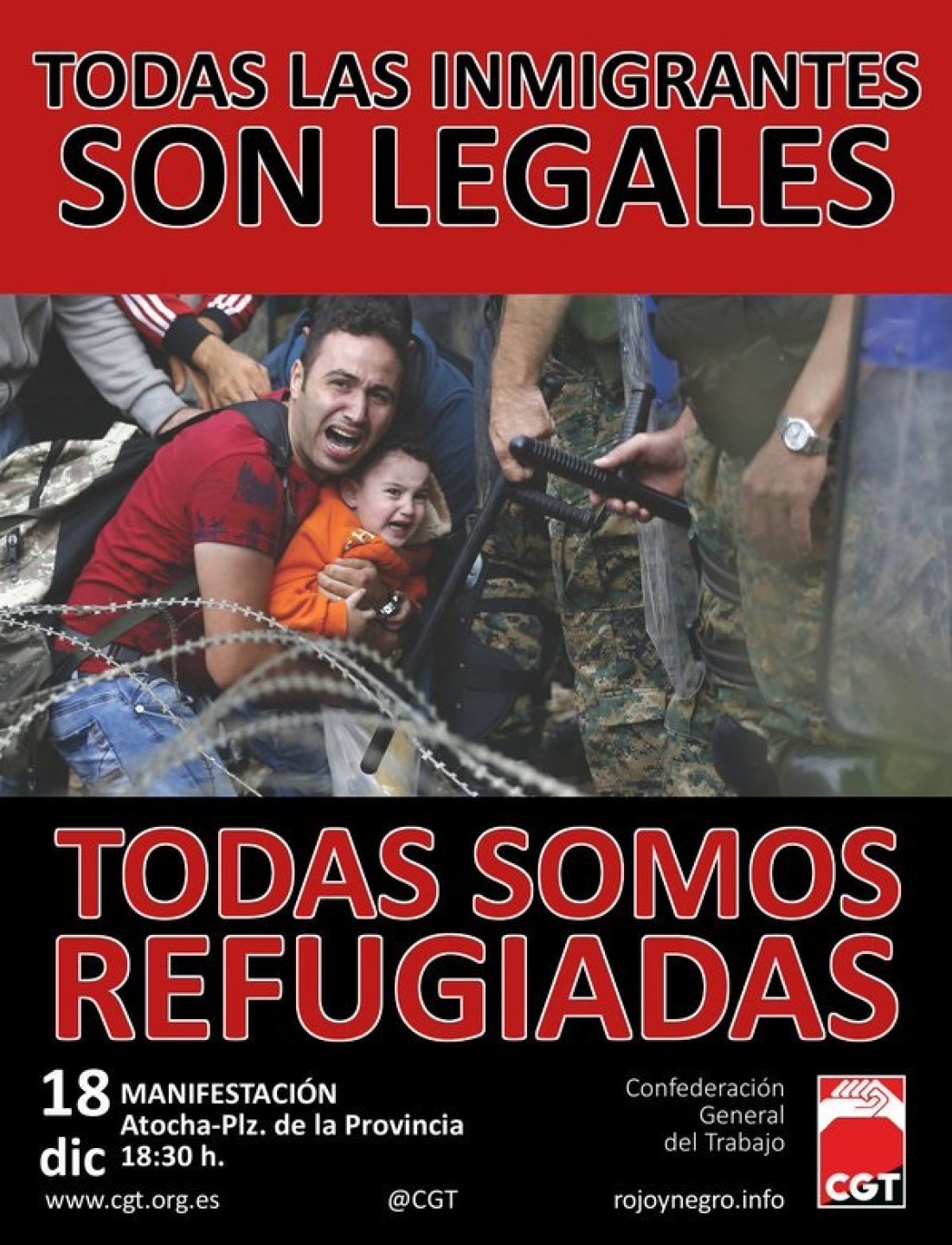 Todas somos migrantes y refugiadas – Todas tenemos derechos