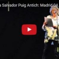 Vídeo: Homenaje a Salvador Puig Antich: Madrid 04.03.16