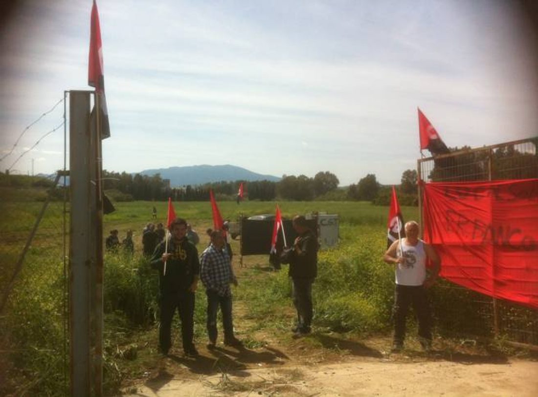 21 de mayo 2016, 11:00 h. acto en Pizarra en apoyo a los imputados por la simbólica ocupación de una parcela de tierra  en este pueblo malagueño en abril 2013