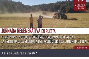 *Jornada Regenerativa* en Ruesta, Zaragoza