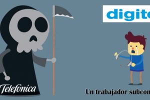 Telefónica atenta contra la conciliación de la vida personal y laboral de los trabajadores/as de sus contratas