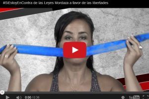 #SiEstoyEnContra de las Leyes Mordaza a favor de las libertades