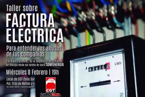 Taller sobre factura eléctrica