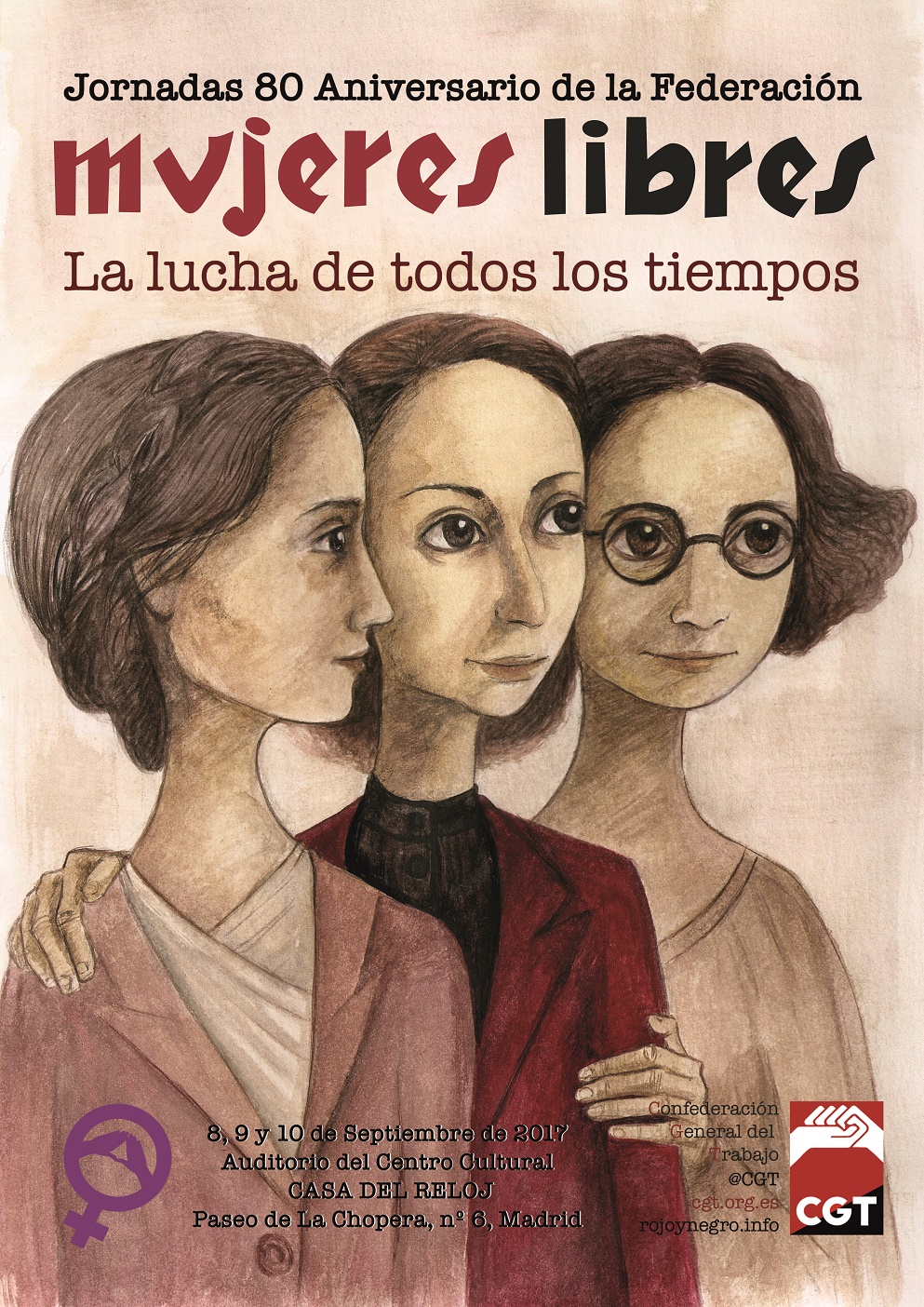 Jornadas 80 Aniversario de la Federación “Mujeres Libres”