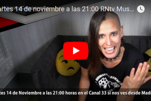 Martes 14 de noviembre a las 21:00 RNtv Música y Compromiso