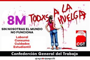 Argumentario de CGT para la Huelga General del 8 de Marzo