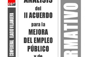 Boletín 157: Análisis del II acuerdo para la mejora del empleo público y de condiciones de trabajo de 09.03.2018