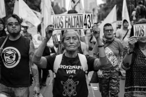 CGT manifiesta su repulsa a las desapariciones forzosas en el 4º aniversario de la desaparición de los 43 estudiantes de Ayotzinapa