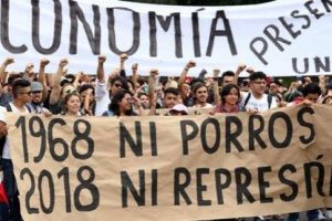 CGT condena los ataques de grupos violentos conniventes con el poder contra las manifestaciones estudiantiles en México