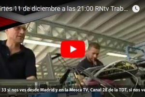 Martes 11 de diciembre a las 21:00 RNtv Trabajo en prisiones