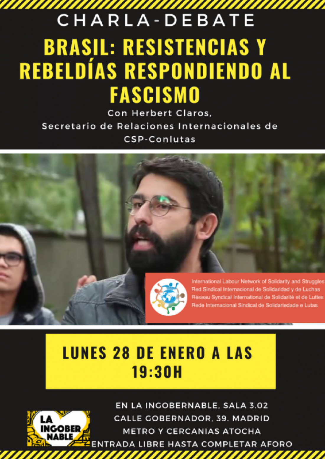 [Charla-Debate] Brasil: resistencias y rebeldías respondiendo al Fascismo