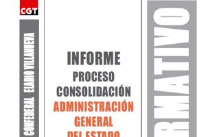 Boletín 159: Informe Proceso de Consolidación Administración General del Estado