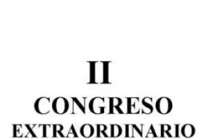 II Congreso Extraordinario Madrid 1991