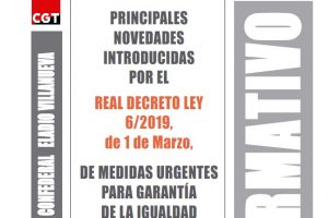 Boletín 160: Real Decreto Ley 6/2019, del 1 de marzo