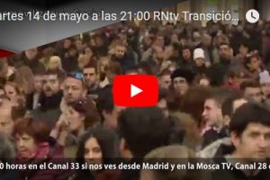 Martes 14 de mayo a las 21:00 RNtv Desmovilización social