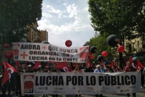 CGT recuerda en este 1º de Mayo que la organización y la lucha de la Clase Trabajadora son más necesarias que nunca