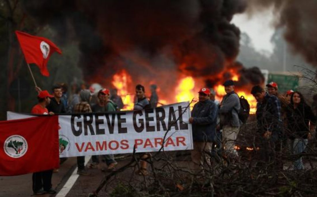 Solidaridad con la Huelga General del próximo 14 de junio en Brasil