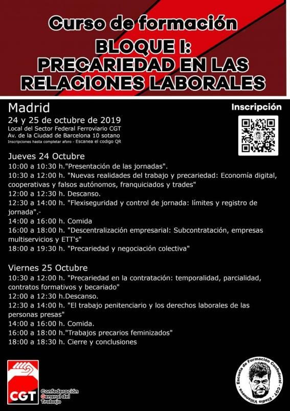 Jornadas sobre Precariedad en las Relaciones Laborales