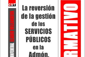 Boletín 155: La revisión de la gestión de los Servicios Públicos en la Administración Pública