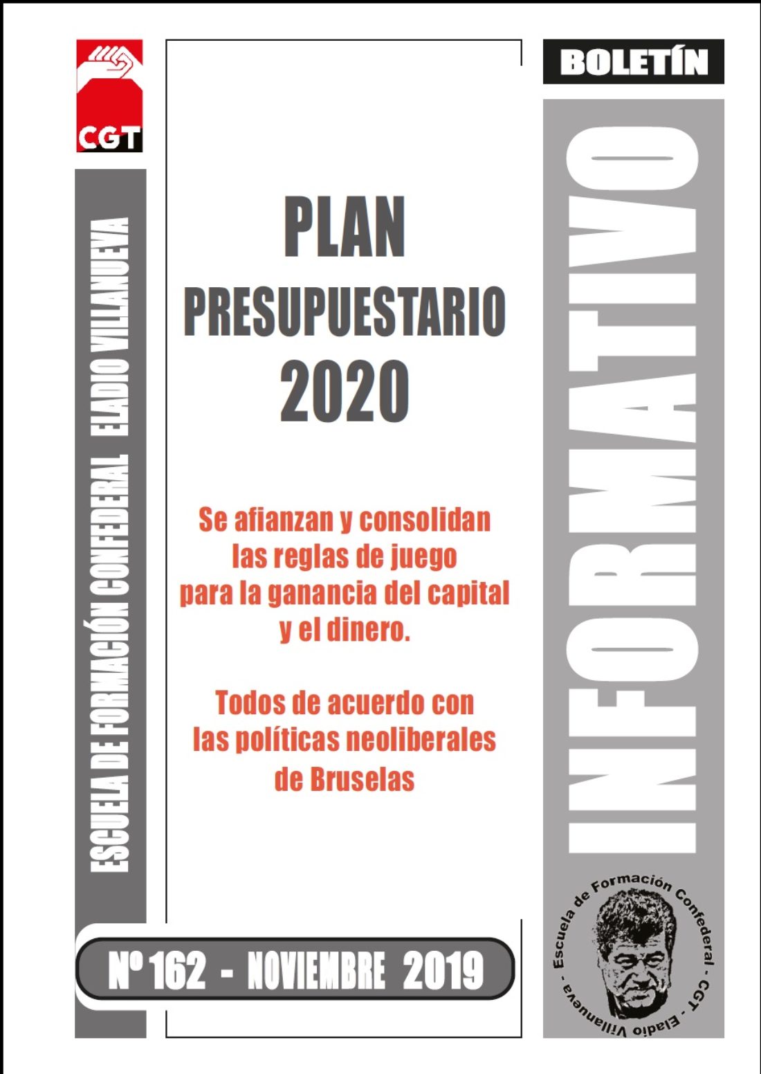 Boletín 162: Plan Presupuestario 2020