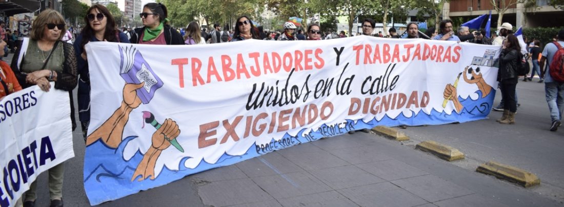 Chile: Huelga general el 12 de noviembre