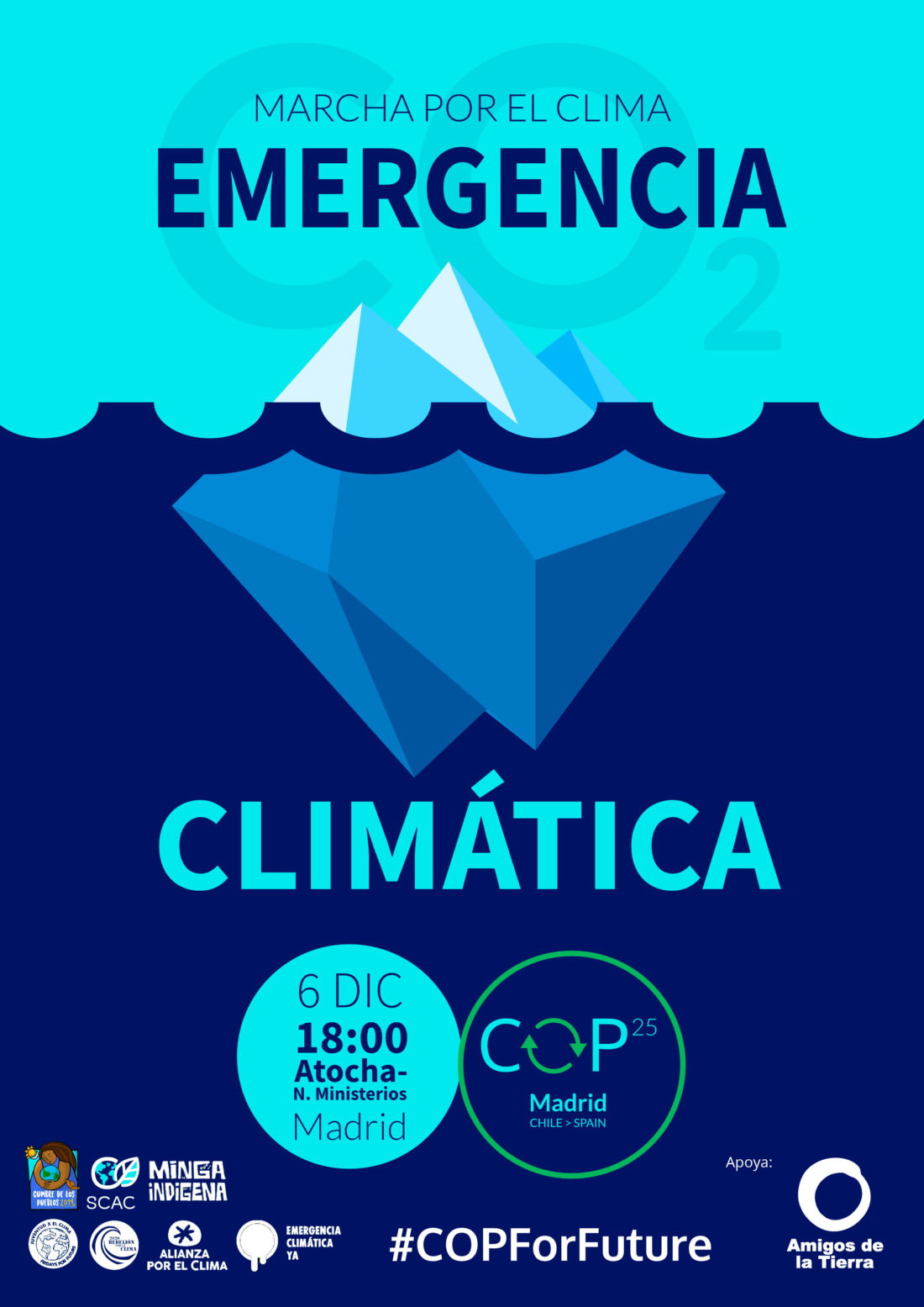 Movilización ecologista sin precedentes frente a la COP25