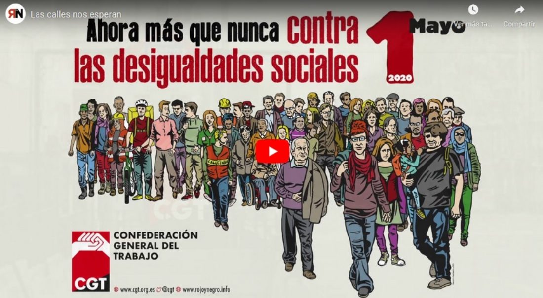 Vídeo: 1º de Mayo – Las calles nos esperan