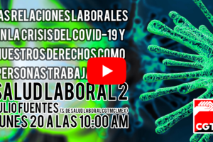 Directo: Lunes 20 abril – Covid-19 Salud Laboral 2