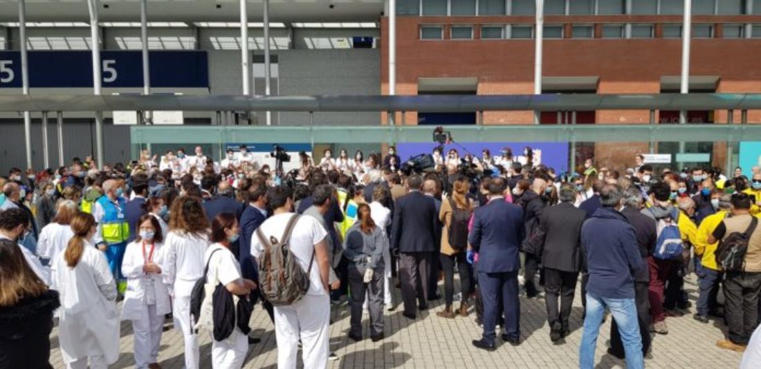 CGT considera un grave error el cierre precipitado del hospital del IFEMA