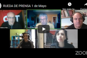 Rueda de prensa 1 de Mayo