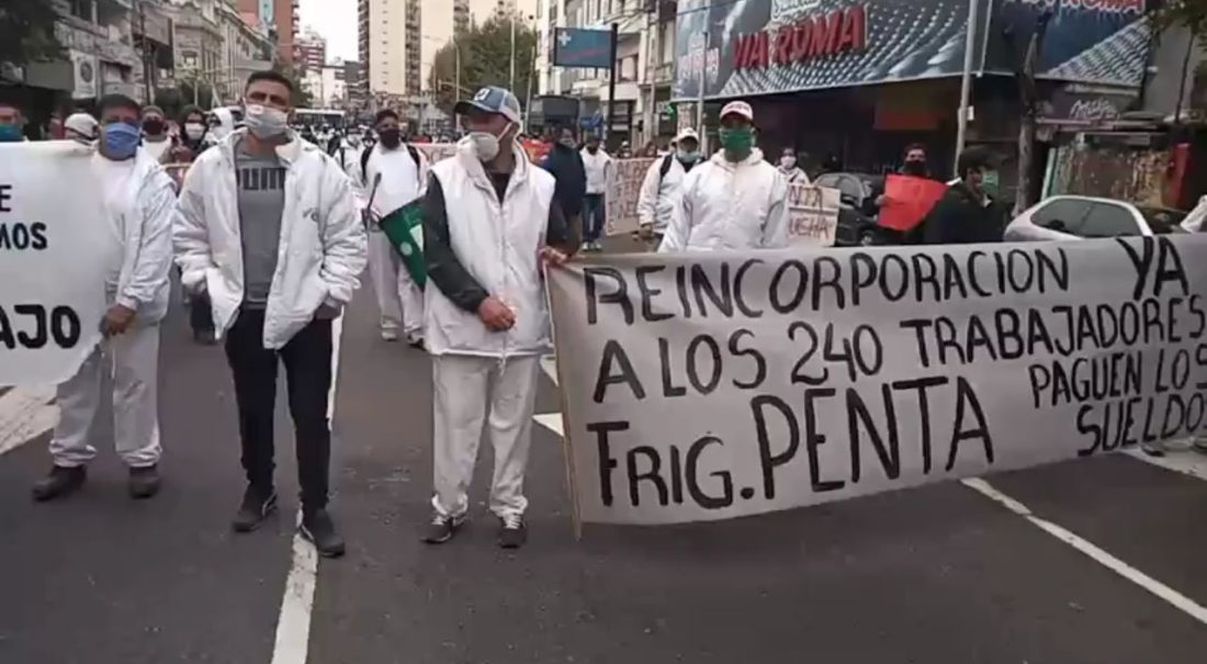 Argentina: solidaridad con los trabajadores del frigorífico El Penta