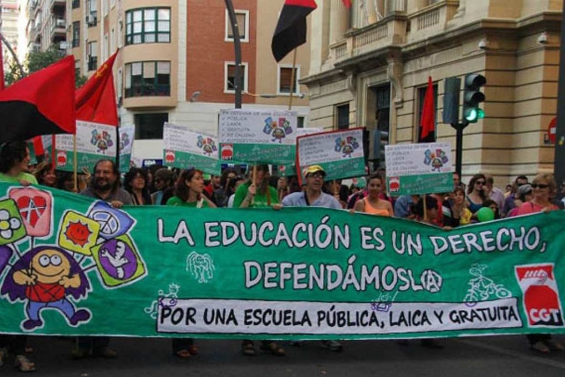 La Federación de Enseñanza de CGT manifiesta su absoluta repulsa ante las medidas para el inicio y desarrollo del curso 2020-2021 acordadas por el Ministerio de Educación y las Comunidades Autónomas