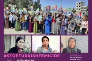 CGT condena y rechaza los asesinatos de las compañeras en lucha por parte de Turquía y señala el silencio cómplice de la Comunidad Internacional