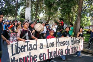 Libertad inmediata para los presos políticos mapuches en huelga de hambre (Chile)